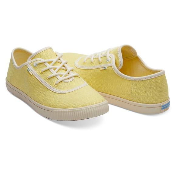 Toms Shoes - Toms Sunshine Heritage Canvas Carmel Sneakers